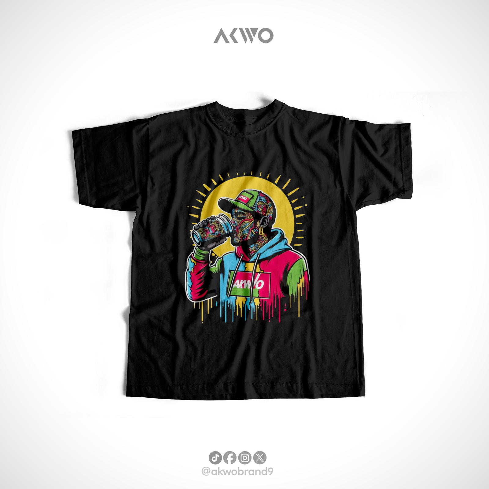 AkwoBrand Graphic Tee